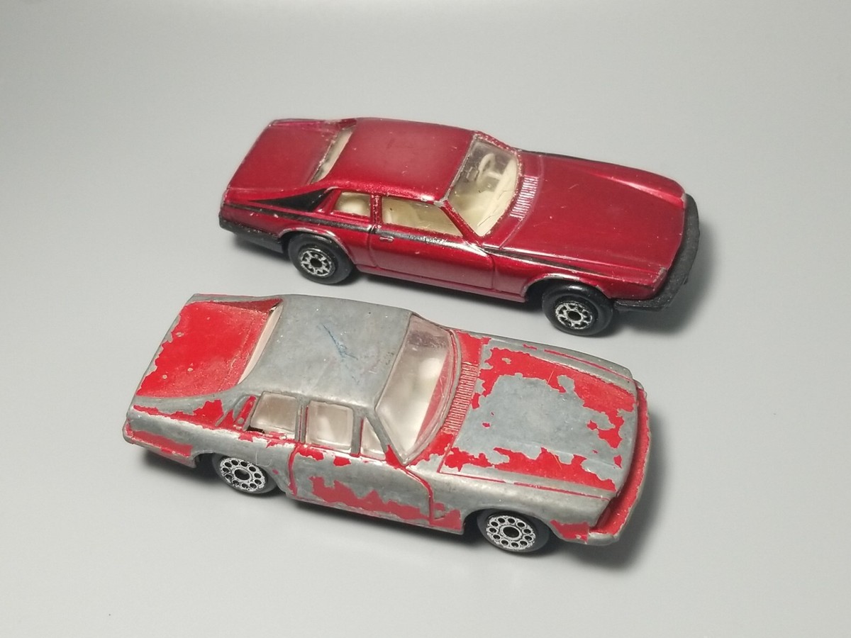 Vintage Jaguar Lot Zylmex Zee XJ-S D86 & MC Toy XJS V-12 Red