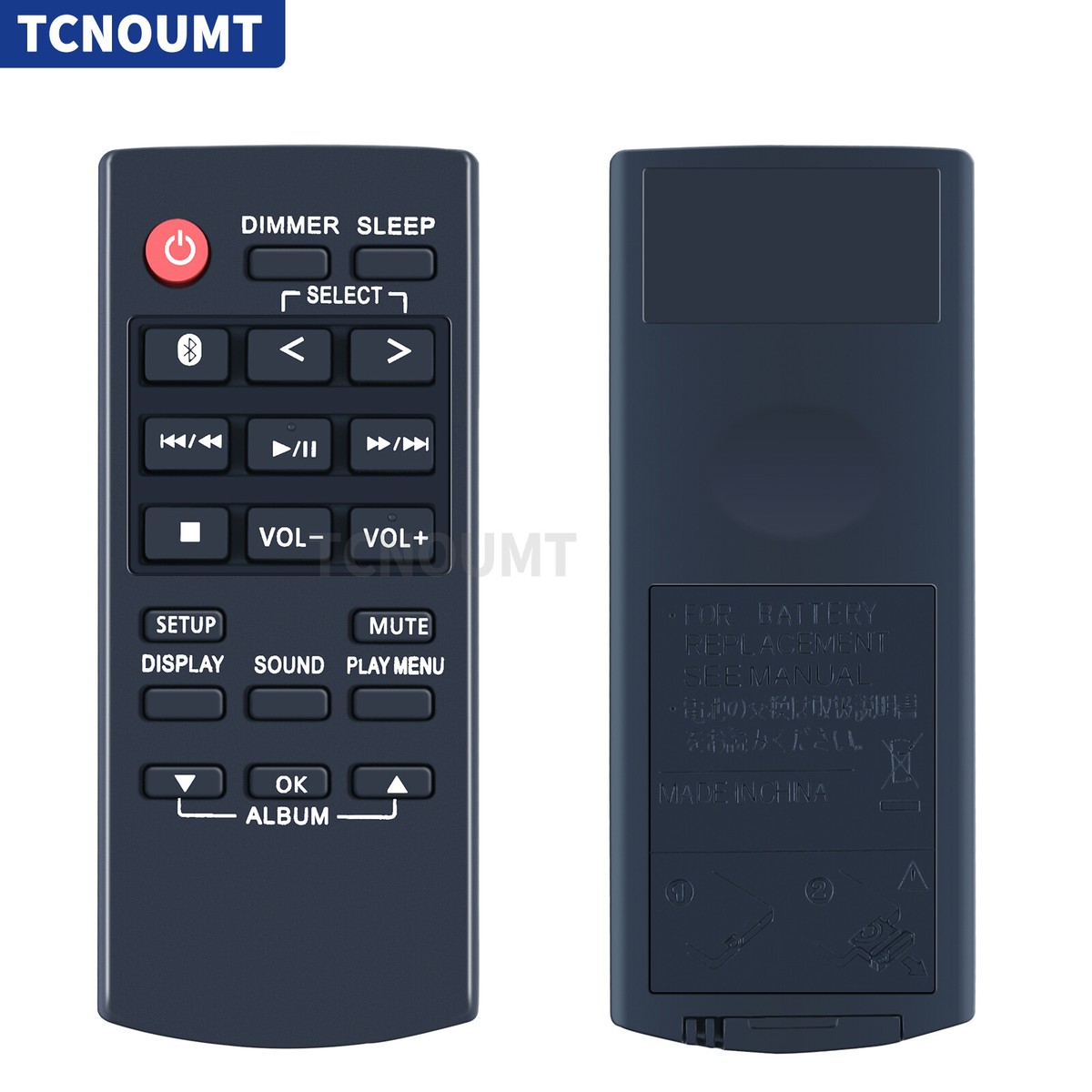 N2QAYB001215 Remote Control For Panasonic Sound System SC-AKX320