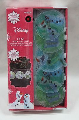 Olaf Frozen Vacaciones Cuerda Luz Juego Navidad Disney Decoración Batería Nuevo