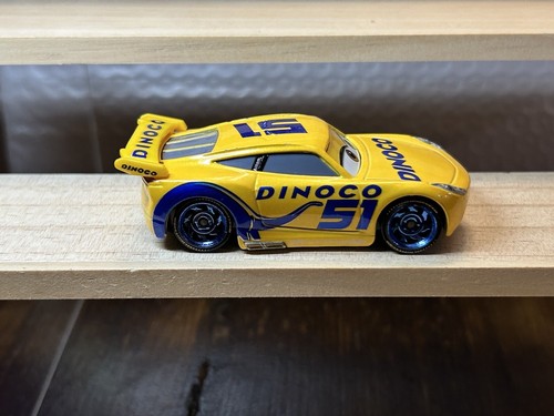 Disney Pixar Movie Cars 3 Diecast Dinoco 51 Cruz Ramirez DXV71 - Picture 4 of 11