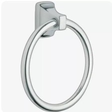 P5860 Donner Contemporary Collection Bathroom Hand Towel Ring Polished Chrome