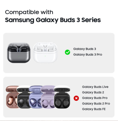 For Samsung Galaxy Buds 3/3 Pro Luxury Genuine Leather Case