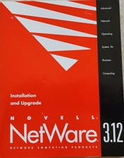Vintage - NOVELL NetWare 3.12 Installation and Upgrade, 1993