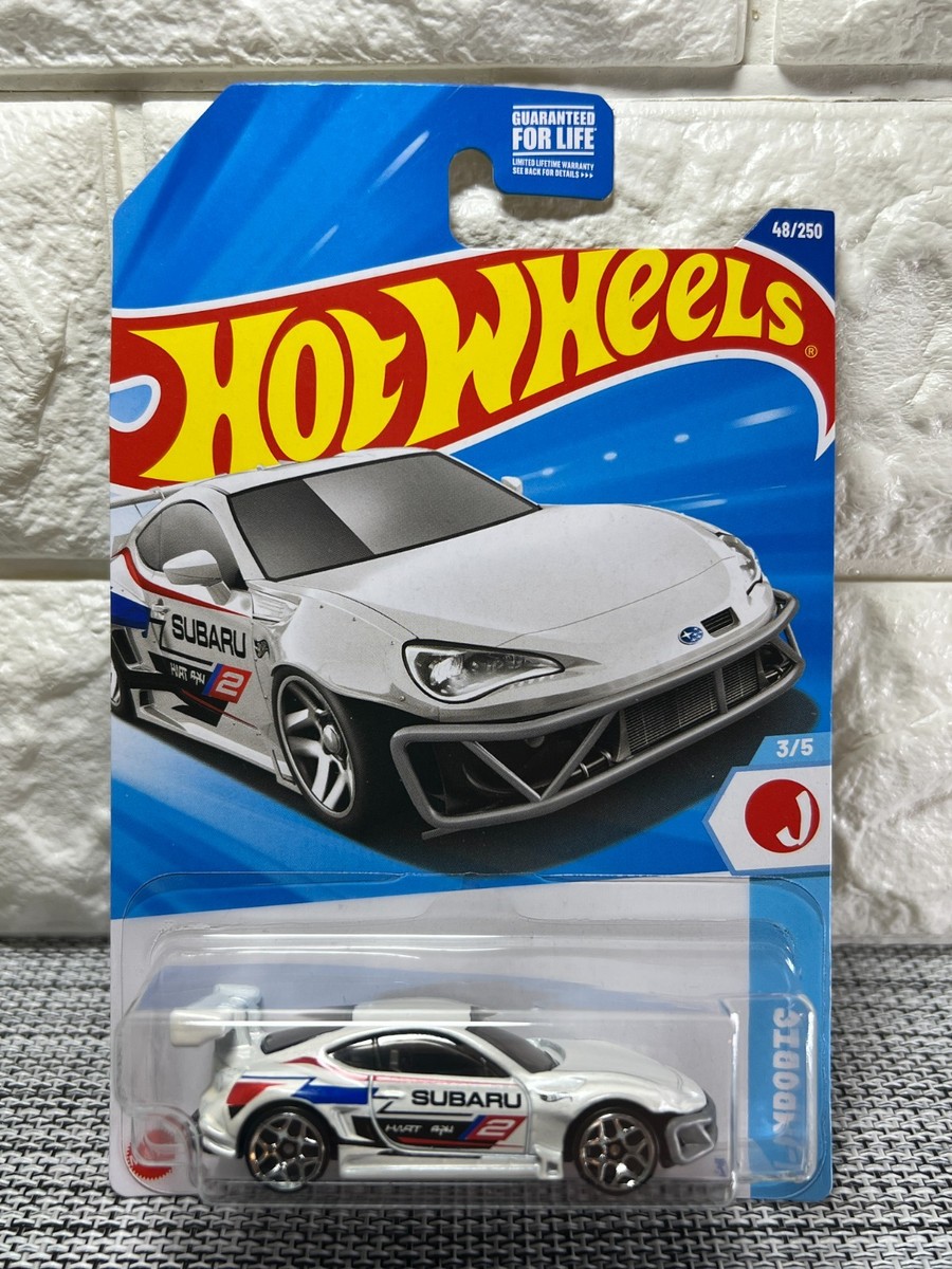 Hot Wheels J-Imports 3/5 Subaru BRZ 48/250 White | eBay