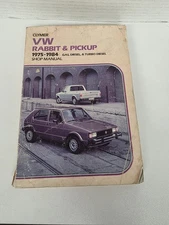 Clymer VW Rabbit & Pickup 1975-1984 Shop Manual No. A111 Gas Diesel Turbo