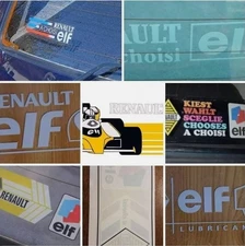 Autocollant Vitre arrière ELF