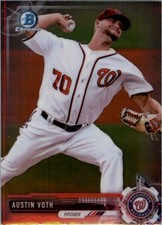 2017 Bowman Chrome Mini Prospects #BCP60 Austin Voth - BB