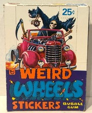 1980 Topps Weird Wheels Trading Cards 12