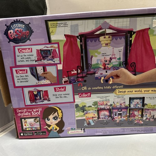 Littlest Pet Shop-Lets Start The Show Style Set w Figures NEW Hasbro 2013 - Picture 5 of 6