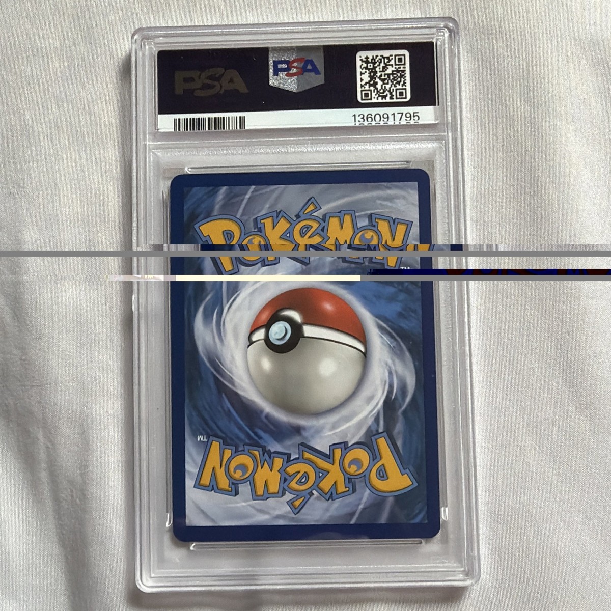 Pokémon Professor Elm's Lecture Full Art Holo PSA 9 Lost Thunder