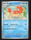 Kingler #099/165 SV: Scarlet & Violet 151 Uncommon Pokemon TCG NM/M