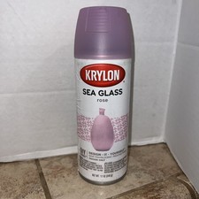 Sea Glass Krylon Spray Paint ROSE 9051- 12 Ounce Discontinued DIY Easter Pink