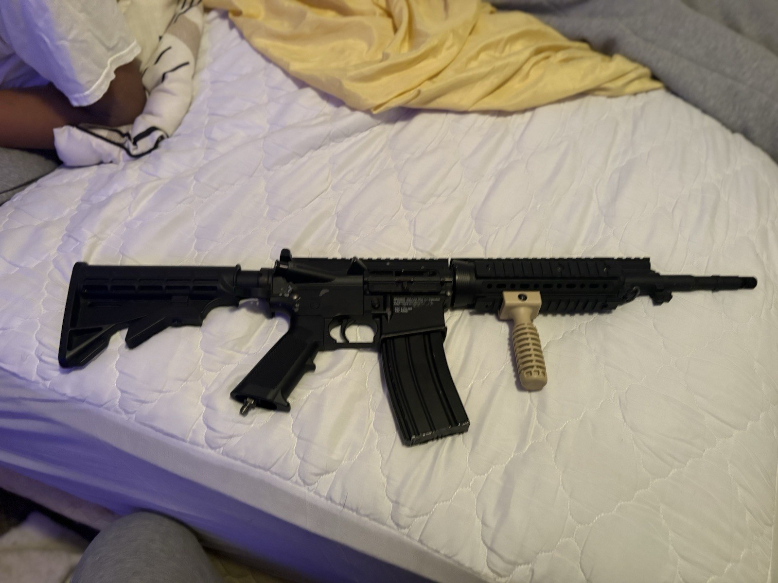 Tippmann M4 Carbine 6mm Caliber GBBR Airsoft Rifle HPA