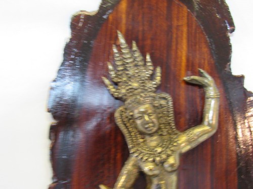 Aspara Himmlische Tänzerin Plakette - montierte Figur - Buddhist & Hindu - Bild 2 von 8