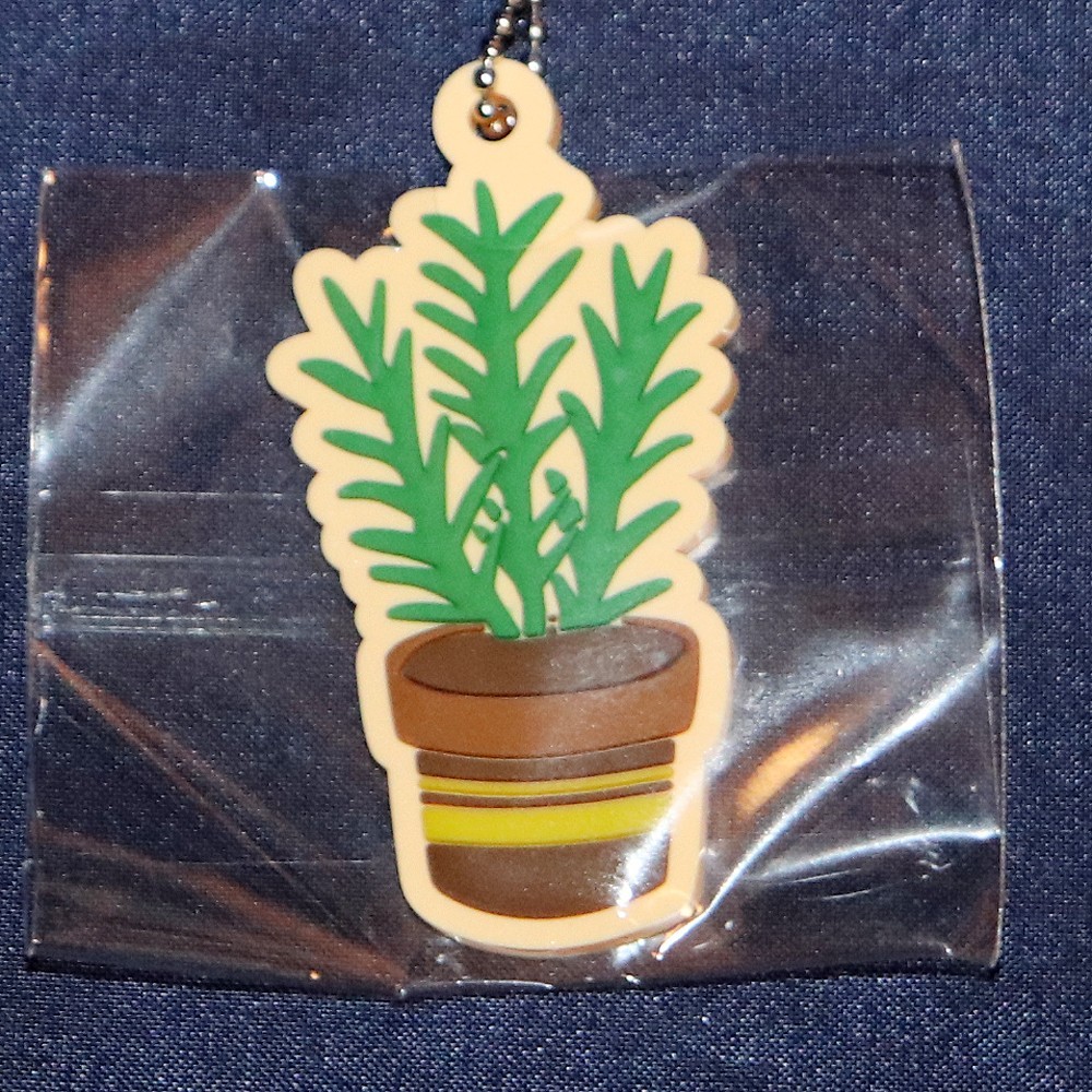 CAPCOM Biohazard Resident Evil Keychain Green Herb 30th