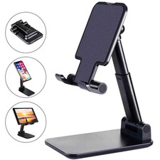 Adjustable Cell Phone Tablet Desktop Stand Desk Holder Mount Cradle iphone ipad