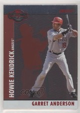 2008 Topps Co-Signers Silver Red 27/400 Garret Anderson Howie Kendrick #051 00q0