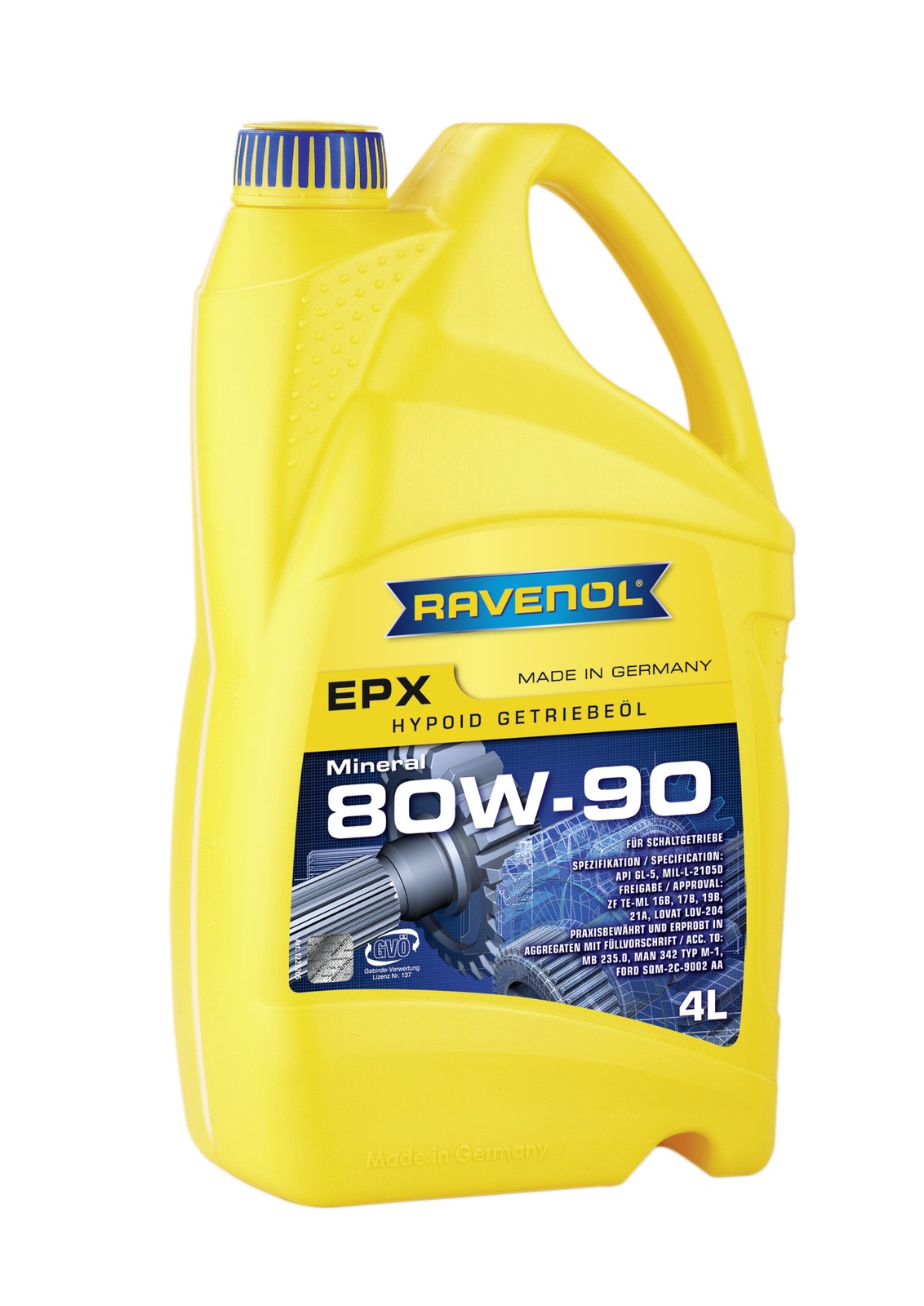 Fits RAVENOL OLEJE 1223205-004-01-999 GEARBOX OIL EPX 80W90 GL-5 4L   ⭐UK Stock⭐