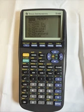 Texas Instruments TI-83 Graphing Calculator- Tested & Working (see Details)