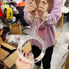Clear Flail Pillory Cangue Collar Punishment Handcuffs Bondage Slave BDSM Lock
