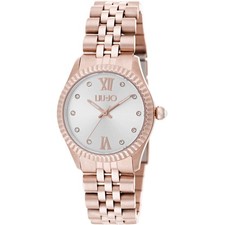 Orologio Donna LIU JO Luxury TINY TLJ1139 Bracciale Acciaio Rosè Swarovski