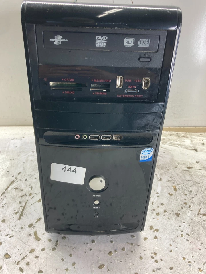 Retro schwarz mATX Gehäuse