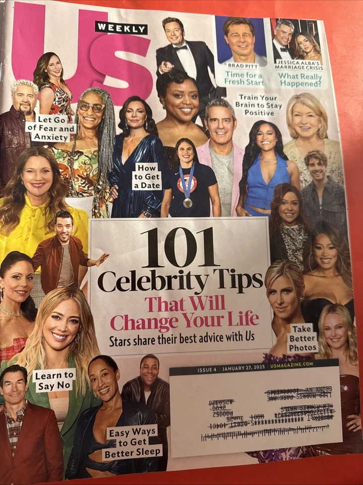 6 US Weekly Magazine Lot 2025 Issues 1,2,3,4,7,8 - Image 4 of 4