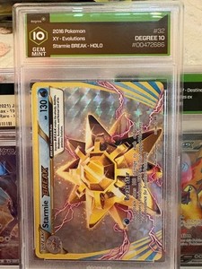 ★PSA10 スターミー BREAK 20th 1ED CP6 030 2016 Pokemon Xy Evolutions 32 Starmie Break PSA 10 Graded Card