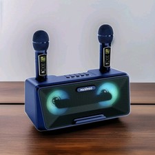 MASINGO Karaoke Machine Presto G2 - Blue  For Adults and Kids