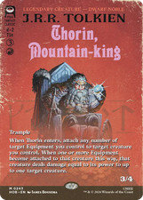 [Pre-Order] MTG Thorin, Mountain-king HOB English Full Art