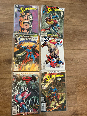 DC Comics Superman Comicbuch-Lot inkl. Annual (Englisch, 2006)   Byrne/Jurgens