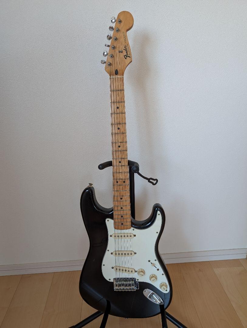 Fender Mexico Stratocaster Black Safe Packing! | eBay