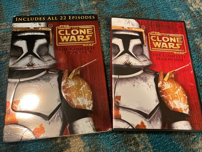 Star Wars The Clone Wars Complete Season One (1) - Slipcover Reissue w/ insert