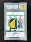 2023-24 Panini Flawless Stephen Curry Emerald Patch Vertical Auto /5 BGS 9/10