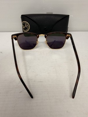 Ray-Ban RB3016 CLUBMASTER 1145/19 51□21 RAY BAN Clubmaster Sunglasses Green MIRRORED FLASH RB3016 1145/19