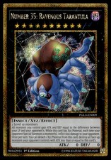 Number 35: Ravenous Tarantula PGL3-EN009 Prices | YuGiOh Premium