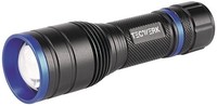 Tecwerk Led-Taschenlampe 150-500 Lm 3Xaaa 100/170M Schwarz Taschenlampen