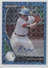 2021 Panini Prizm Draft Picks Carolina Blue Velocity Jordan Viars Auto 10qk