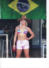 Tay Conti Signed 8x10 Photo #27 AEW Wrestler Model Comes with COA