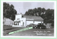 Found 4X6 PHOTO Old Union 76 Gas Service Station Store San Simeon Hearst Castle