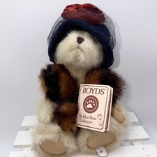 Boyds Bears Dixie Hackett Plush Bear TJ Best Dressed w/ Tags 10  