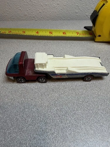 Hot Wheels Redline 1969 Racer Rig Redline truck and hauler