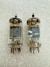 Mullard 12AU7A ECC82 Preamp Low Noise Tube Pair Blackburn UK Excellent