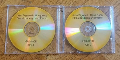 John Digweed - Global Underground 014 Hong Kong : Advance G.U. 2 x Promo CD Set