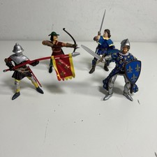 Set Of 4 Papo Medieval Soldiers Between 3 -4 ...