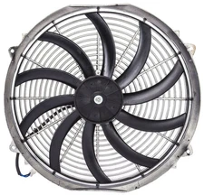 JEGS 52176  Universal Electric Reversible Cooling Fan 16 in. Diameter S-Blade
