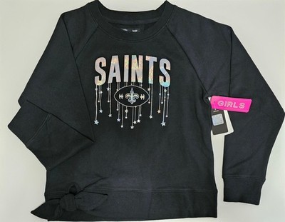 New Orleans Saints Girls Longsleeve Top 10-12 NFL Team Apparel
