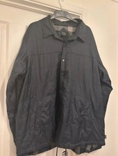 Size 4XL Dickies men's nylon flannel-lined shirt jacket
