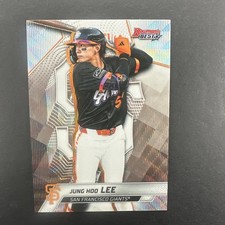 2025 Bowman's Best #7 Jung Hoo Lee Wave Refractor San Francisco Giants