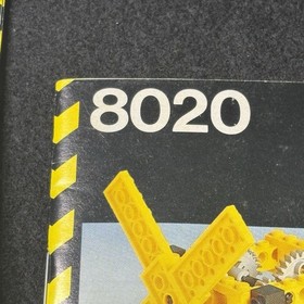 1984 LEGO Expert Builder Technic Idea Book Manual For Set 8040 8020 Construction